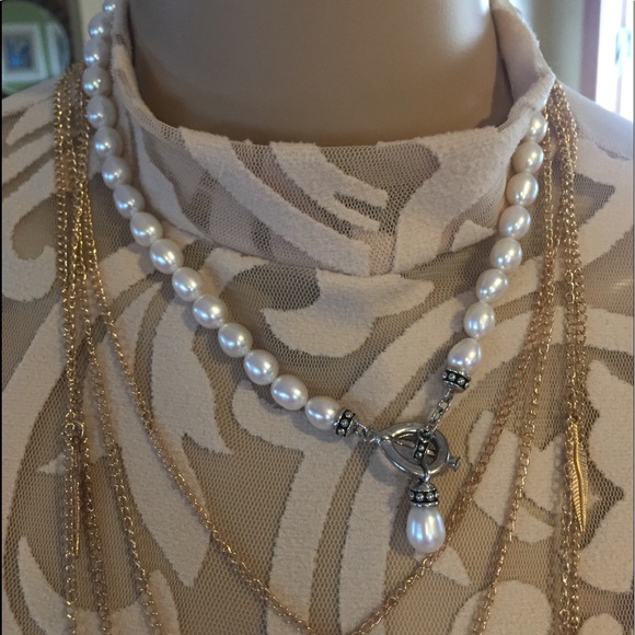 ❤️🌺 FAB MOTHERs DAY GIFT🌺❤️Real Pearls Helzberg Diamonds Auth💯Gorg 🌺 - Picture 4 of 9